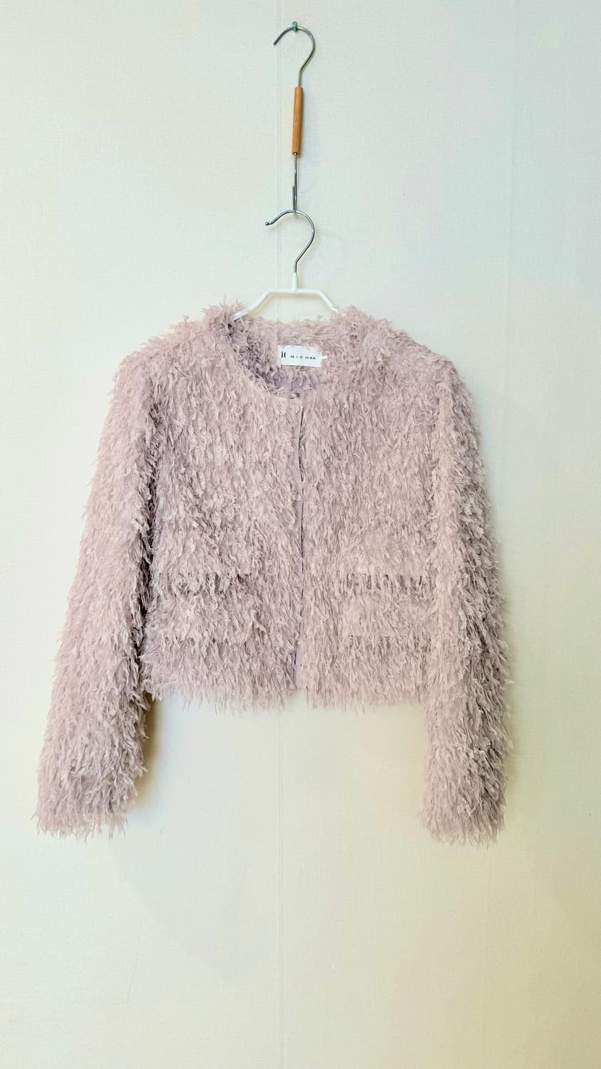 잇미샤 it MAICHAA 프린지 크롭 자켓 55. 구매가 22만원대 상품이미지1