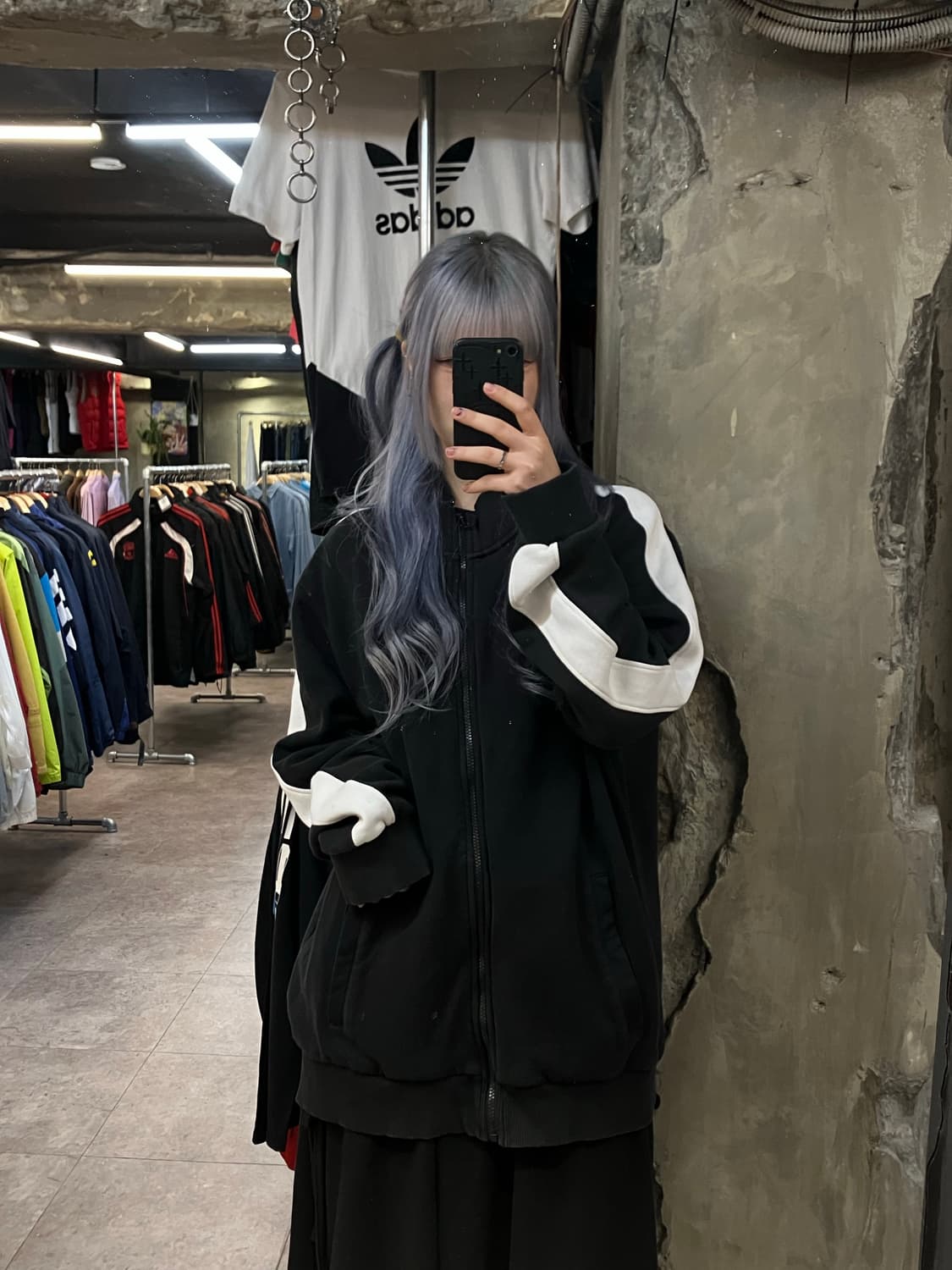 엄브로 집업 스웻 져지 블랙 3XL  #csz2415 상품이미지2