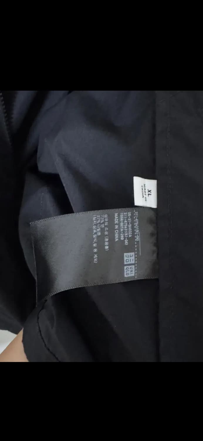 유니클로 U 르메르 후드 블루종 XL 상품이미지2