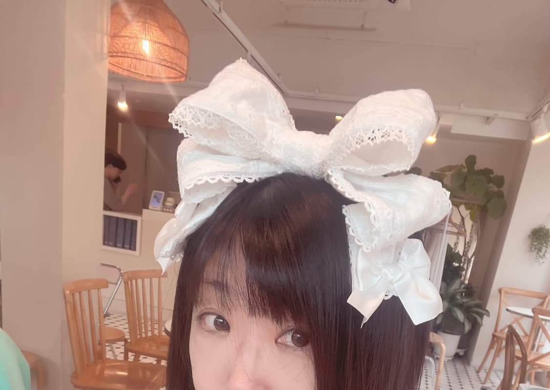 로리타 화이트 와이어 카츄샤 상품이미지10