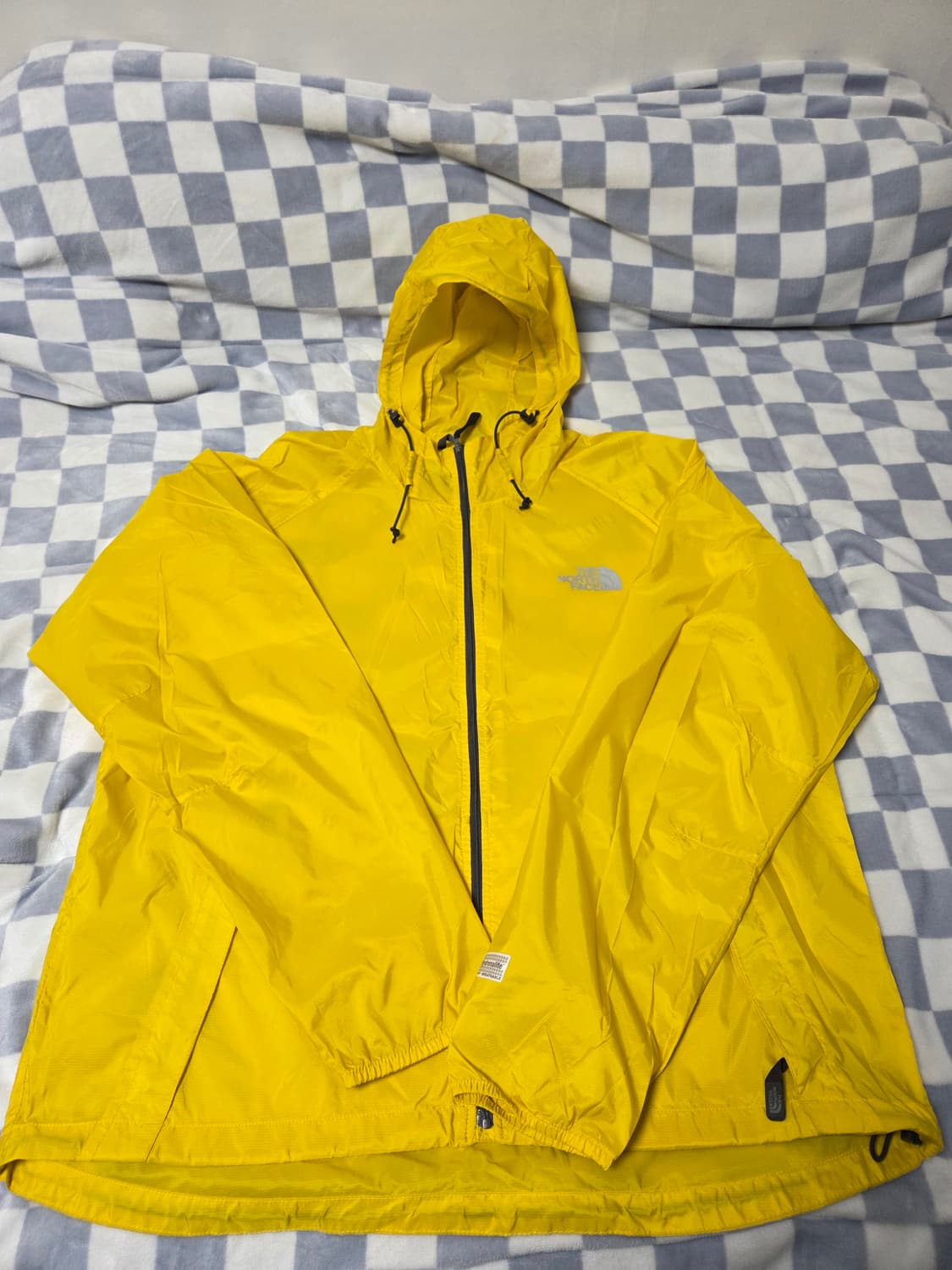 노스페이스 하이드레날라이트 바람막이 방수자켓 패커블 자켓 XL 옐로우컬러 상품이미지1