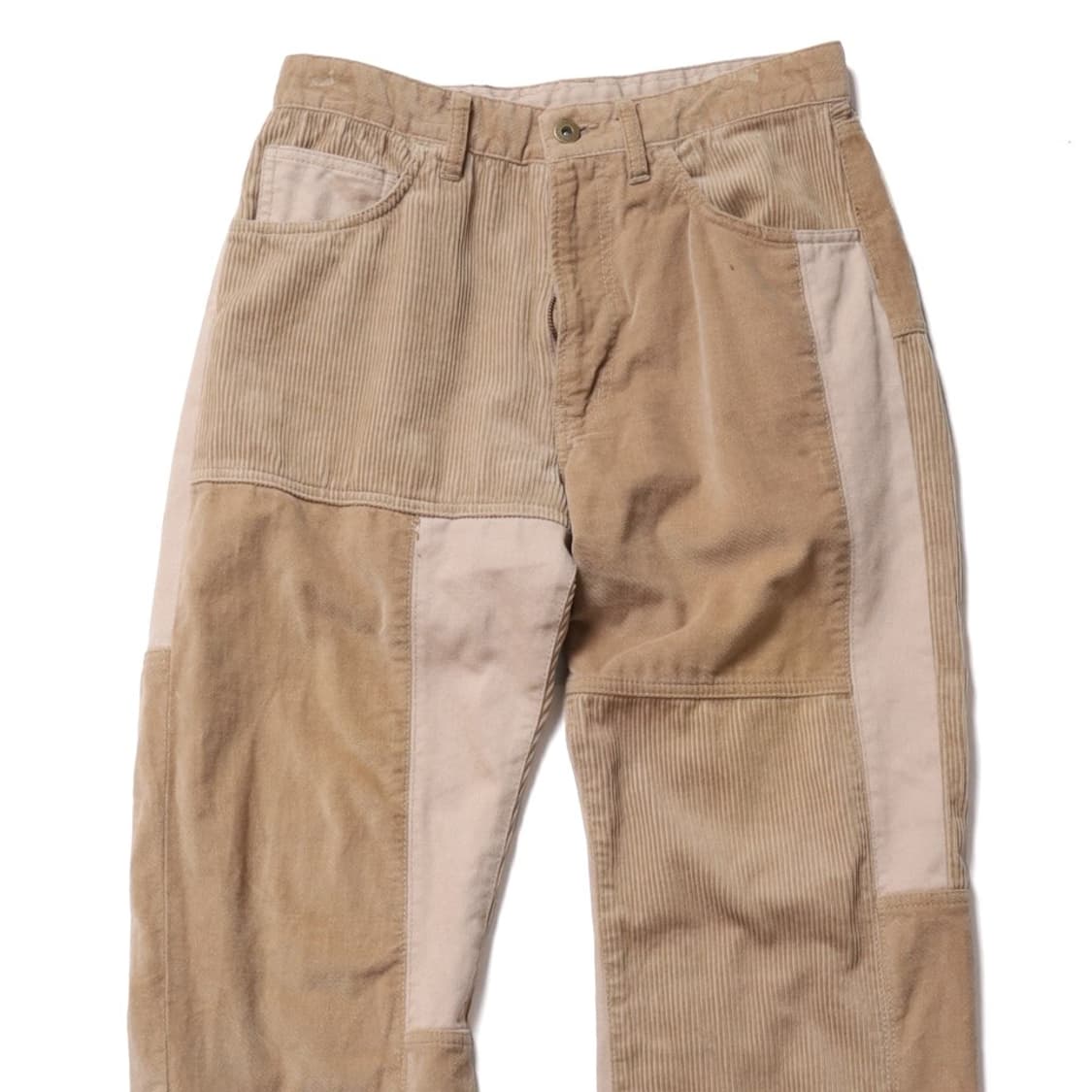 빔즈 Beams Patchwork Cotton Pants 
 상품이미지2