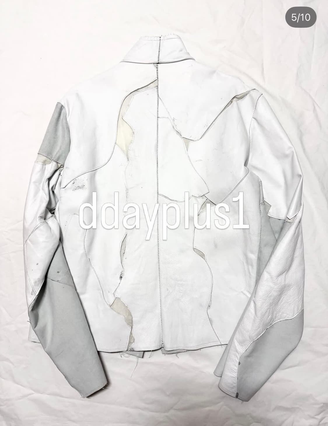 잠바렛 - 24FW 문스타 레더 프로토로지컬 아크타입 셔츠 자켓 상품이미지6