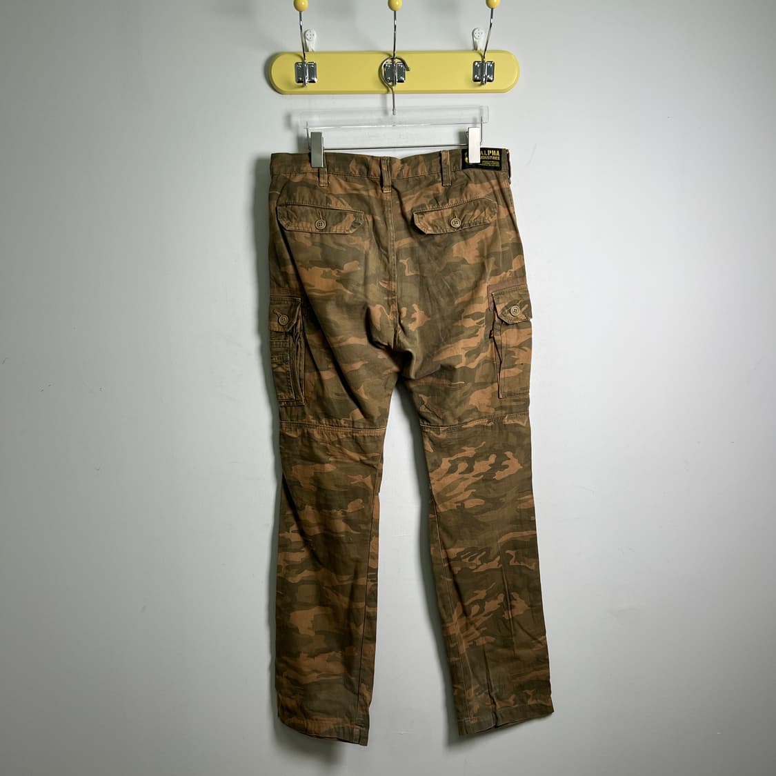 알파인더스트리 카모 카고 팬츠 L 상품이미지2