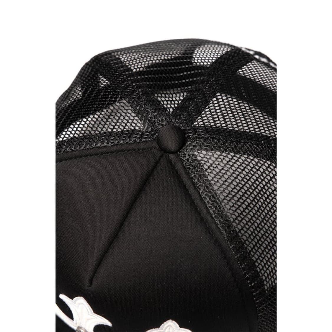 Supplier 서플라이어 십자가 레더 패치 메쉬 스냅백 모자 상품이미지6