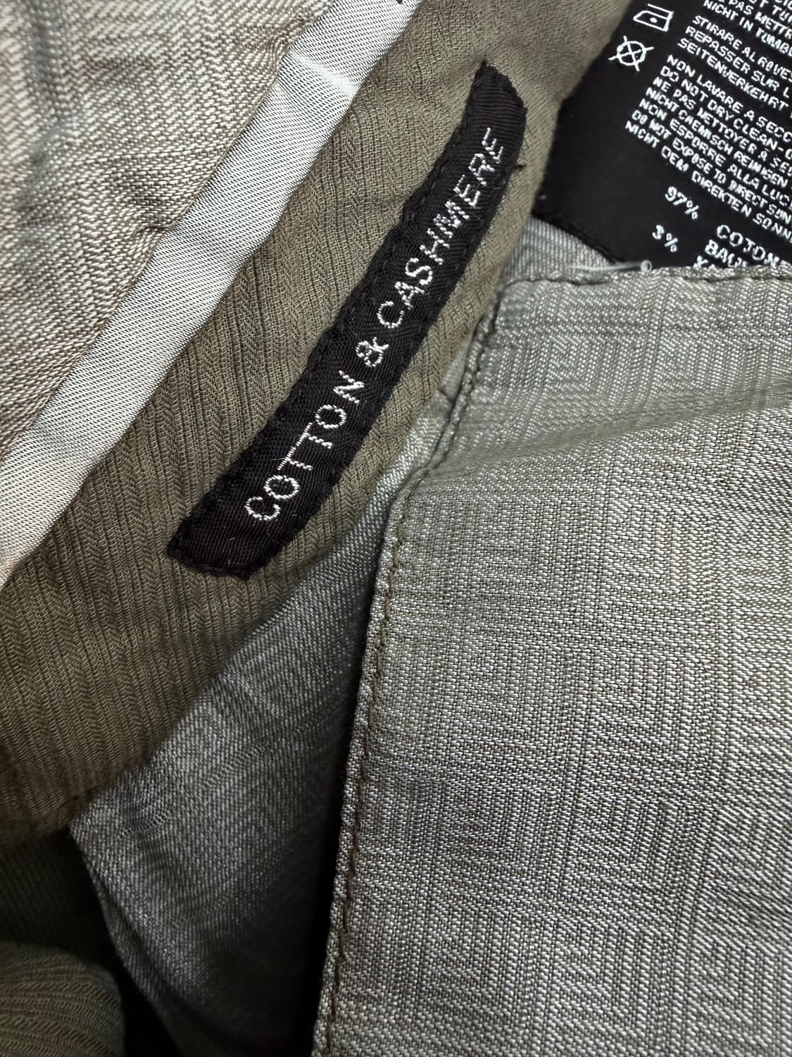 34/ PT01 캐시미어 블렌딩 투턱 팬츠 상품이미지9