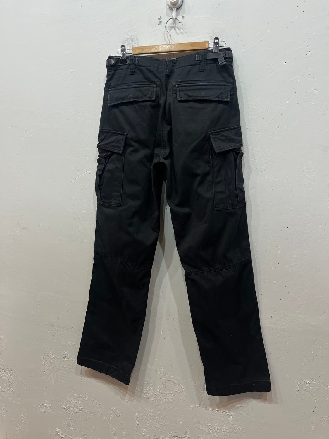 아비렉스 밀리터리 카고팬츠 블랙 31 상품이미지4