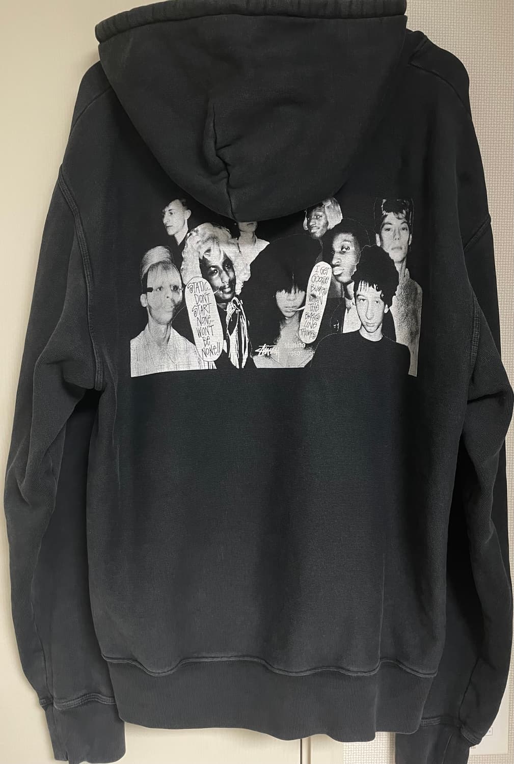 스투시 x 마틴 로즈 콜라주 후드 상품이미지3