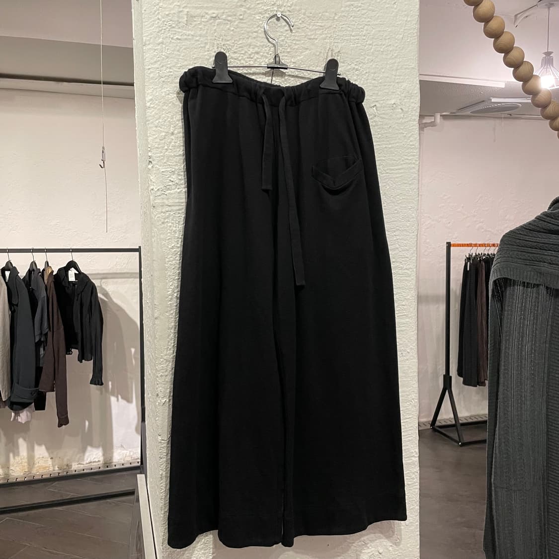 요지야마모토 크롭 와이드 팬츠 상품이미지3