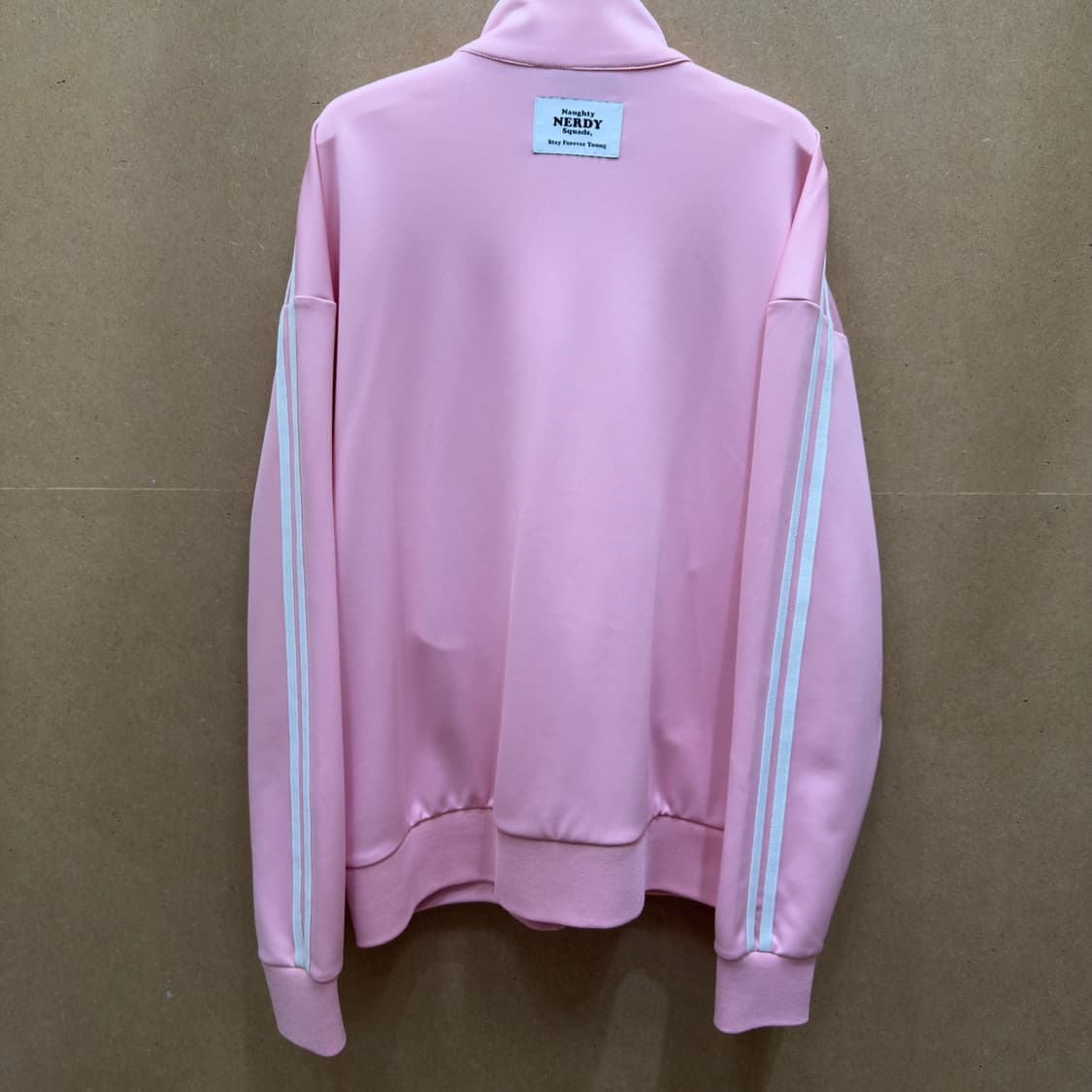 널디 딸기우유 핑크 트랙탑 져지 상품이미지7