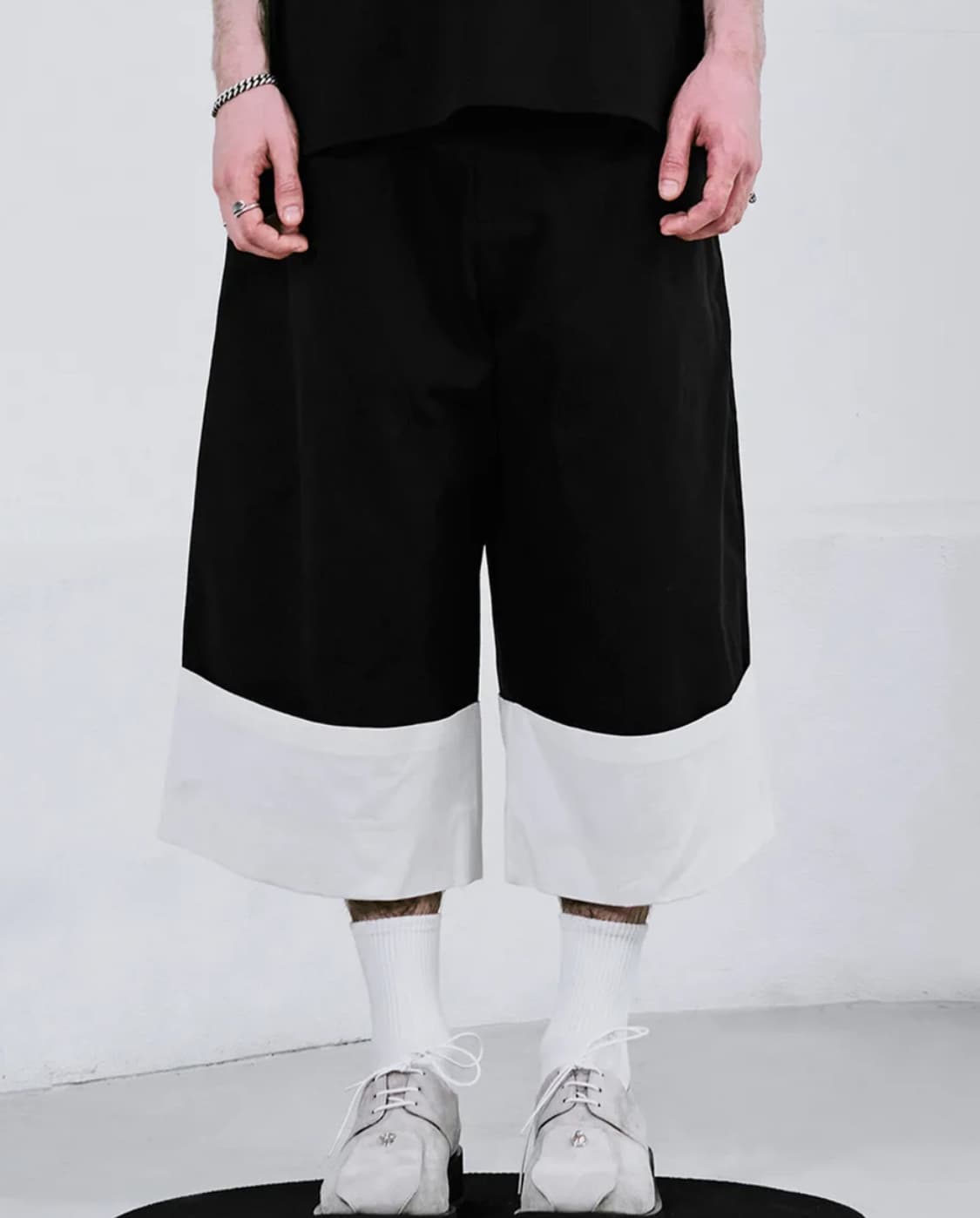 라멀마메종 롤업 카프리팬츠 블랙  상품이미지1