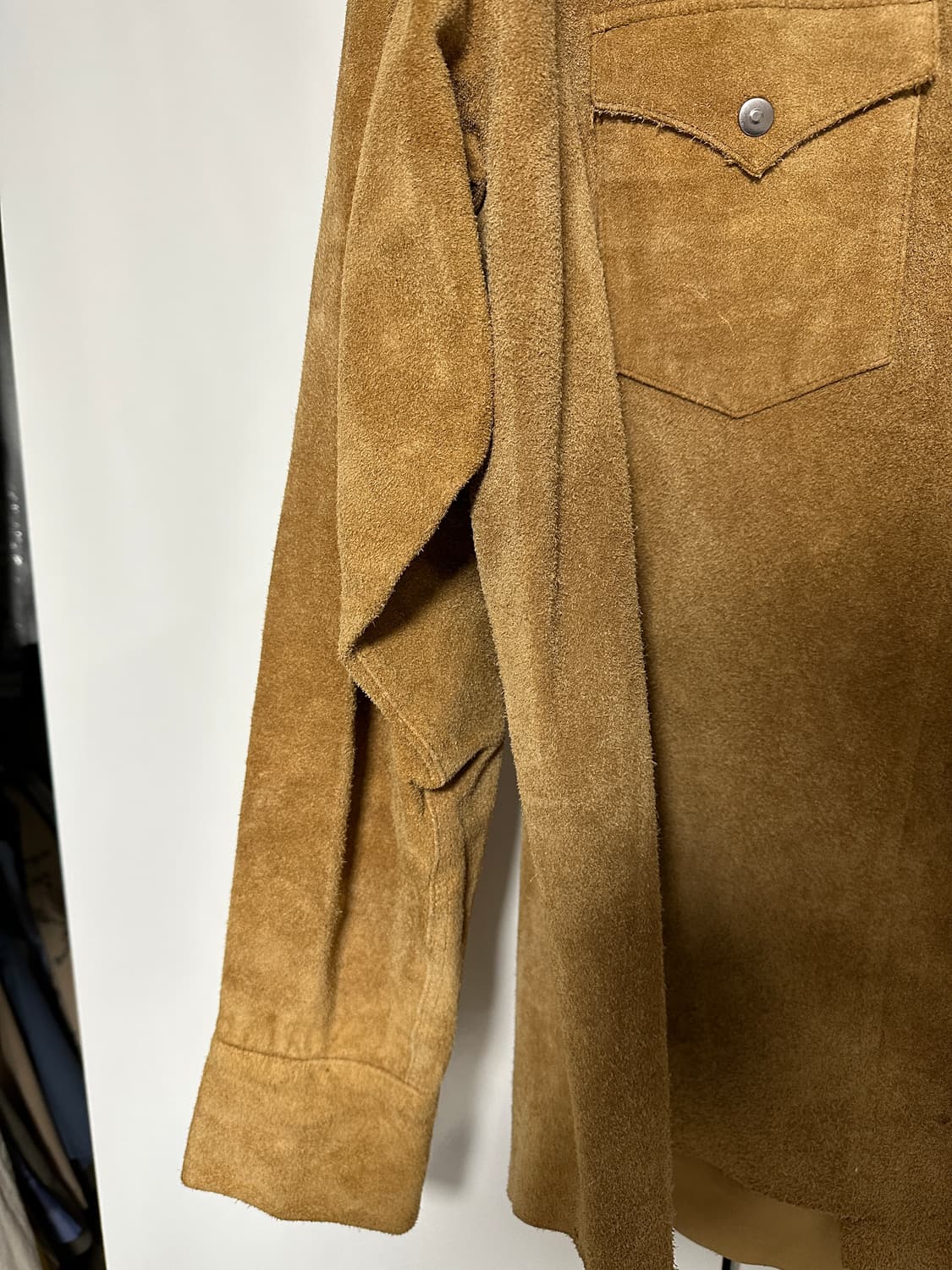 언유즈드 unused 스웨이드 웨스턴 자켓 상품이미지5