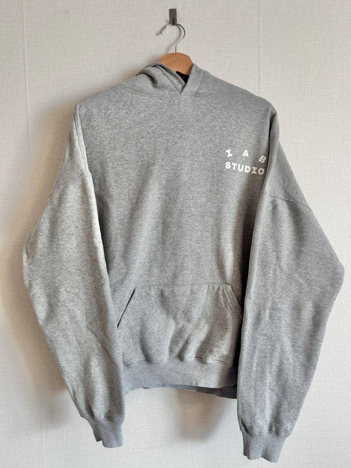 아이앱스튜디오 후드 그레이 XL 상품이미지2