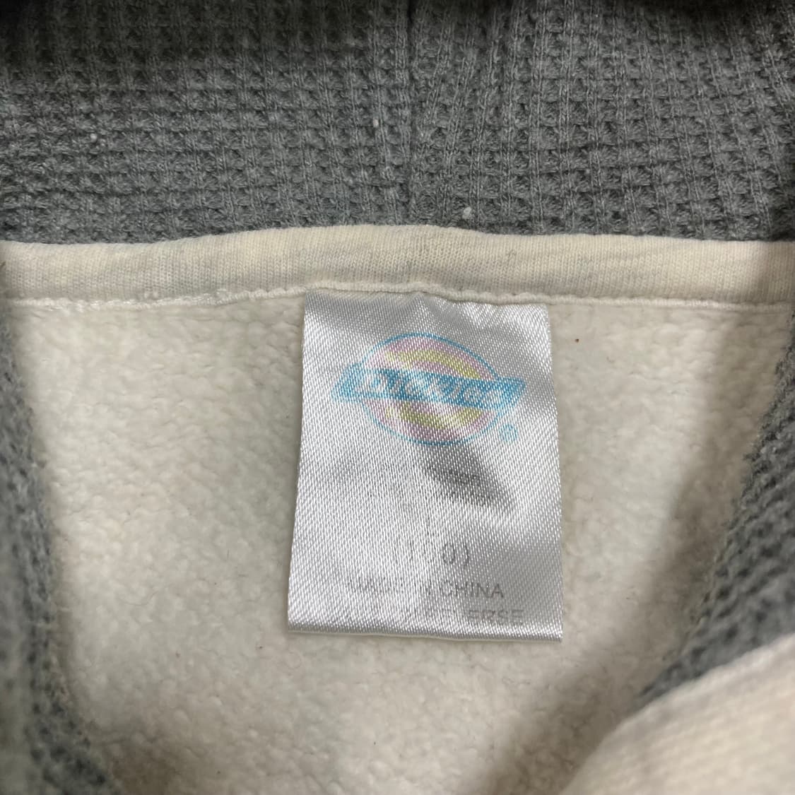 디키즈 스펠아웃 아이보리 후드티 상품이미지4