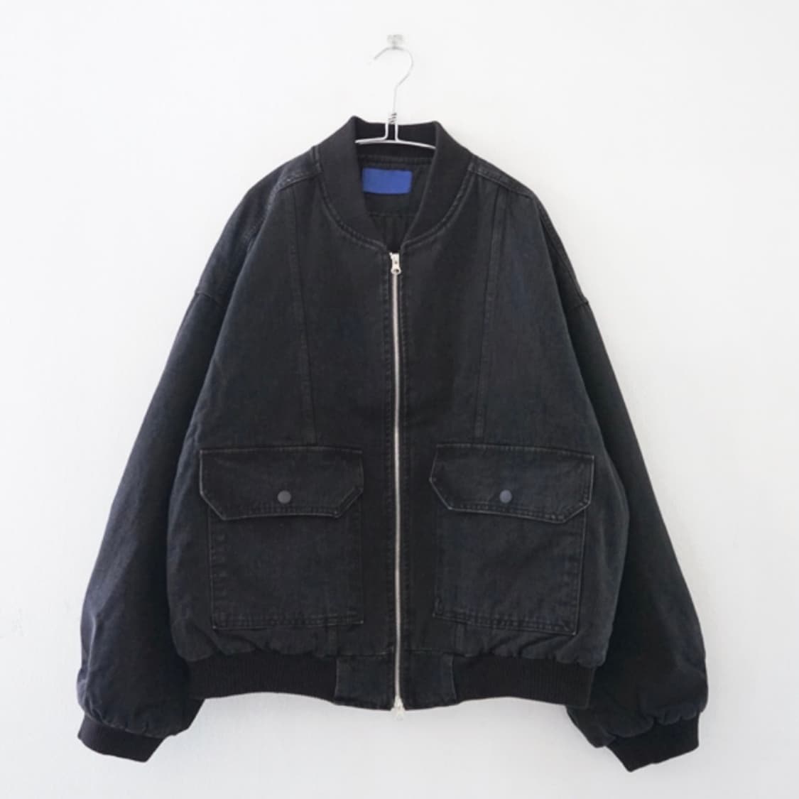애프터먼데이 denim varsity jacket 상품이미지2