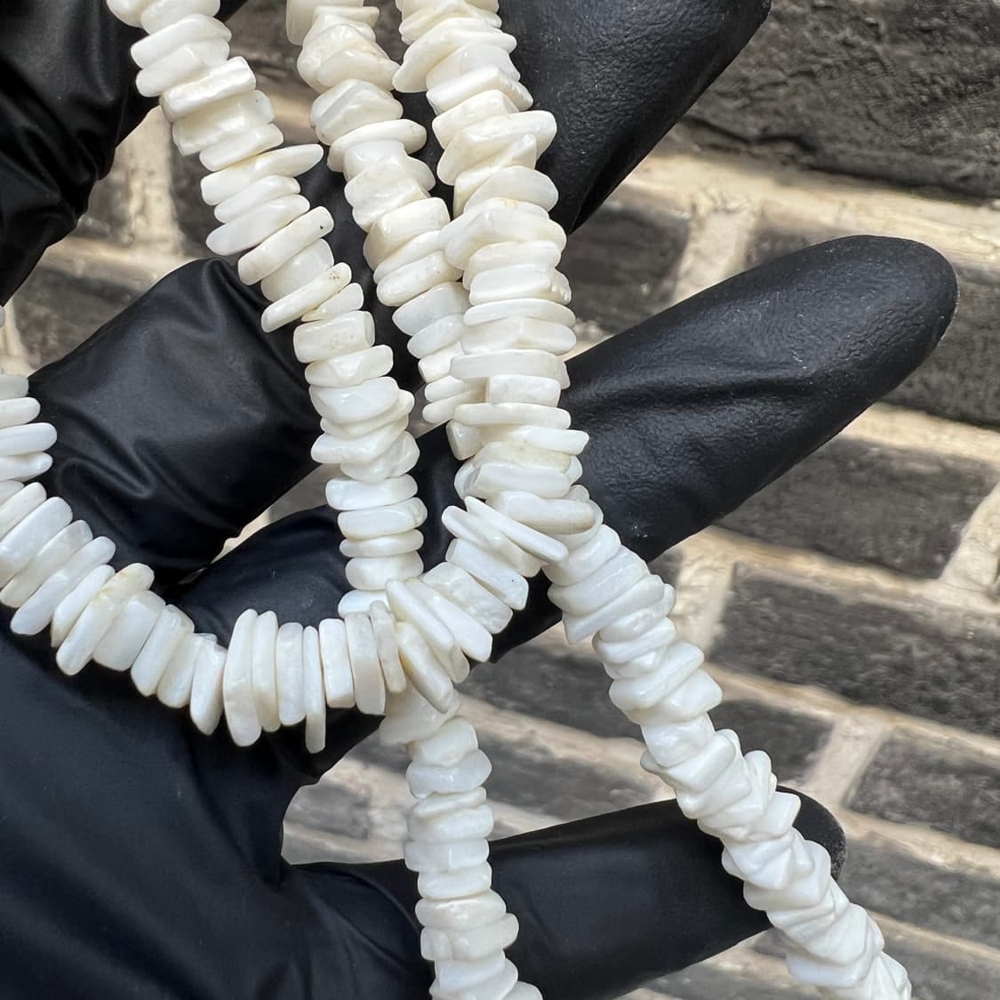 빈티지 천연 푸카 쉘 목걸이 & 팔찌 상품이미지2