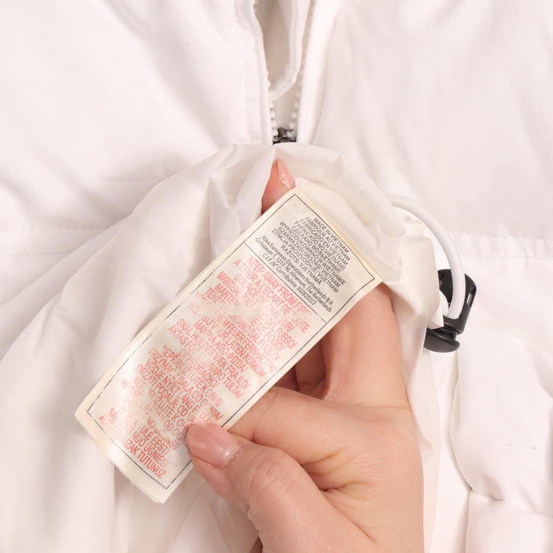 00's 나이키 화이트 스우시 숏패딩 A1842 상품이미지4