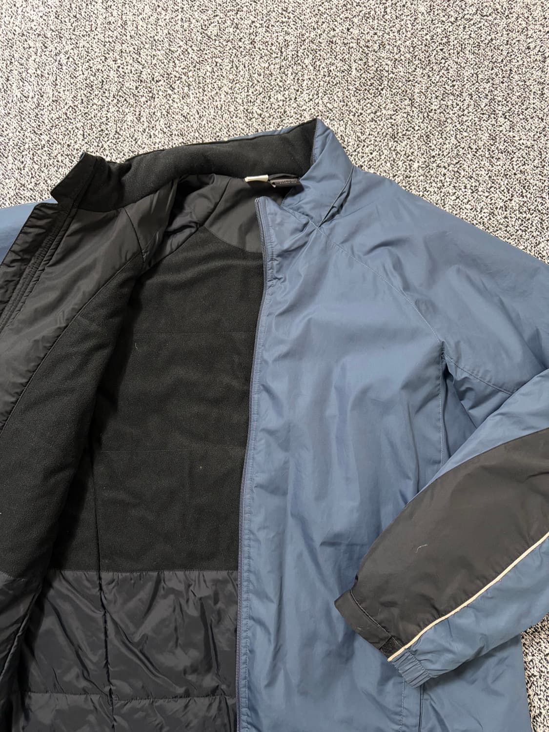 빈티지9. 나이키 올드스쿨 파이핑 점퍼 블루 바람막이  상품이미지3