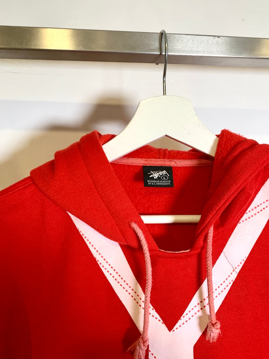 Stussy 00’s Neck Tie Hoodie 상품이미지6