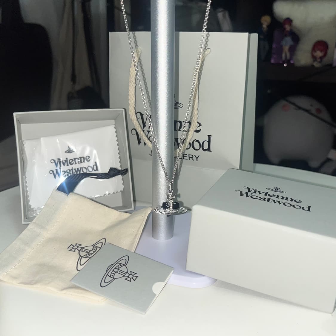 비비안웨스트우드 디아망떼 블랙 풀박스 상품이미지5