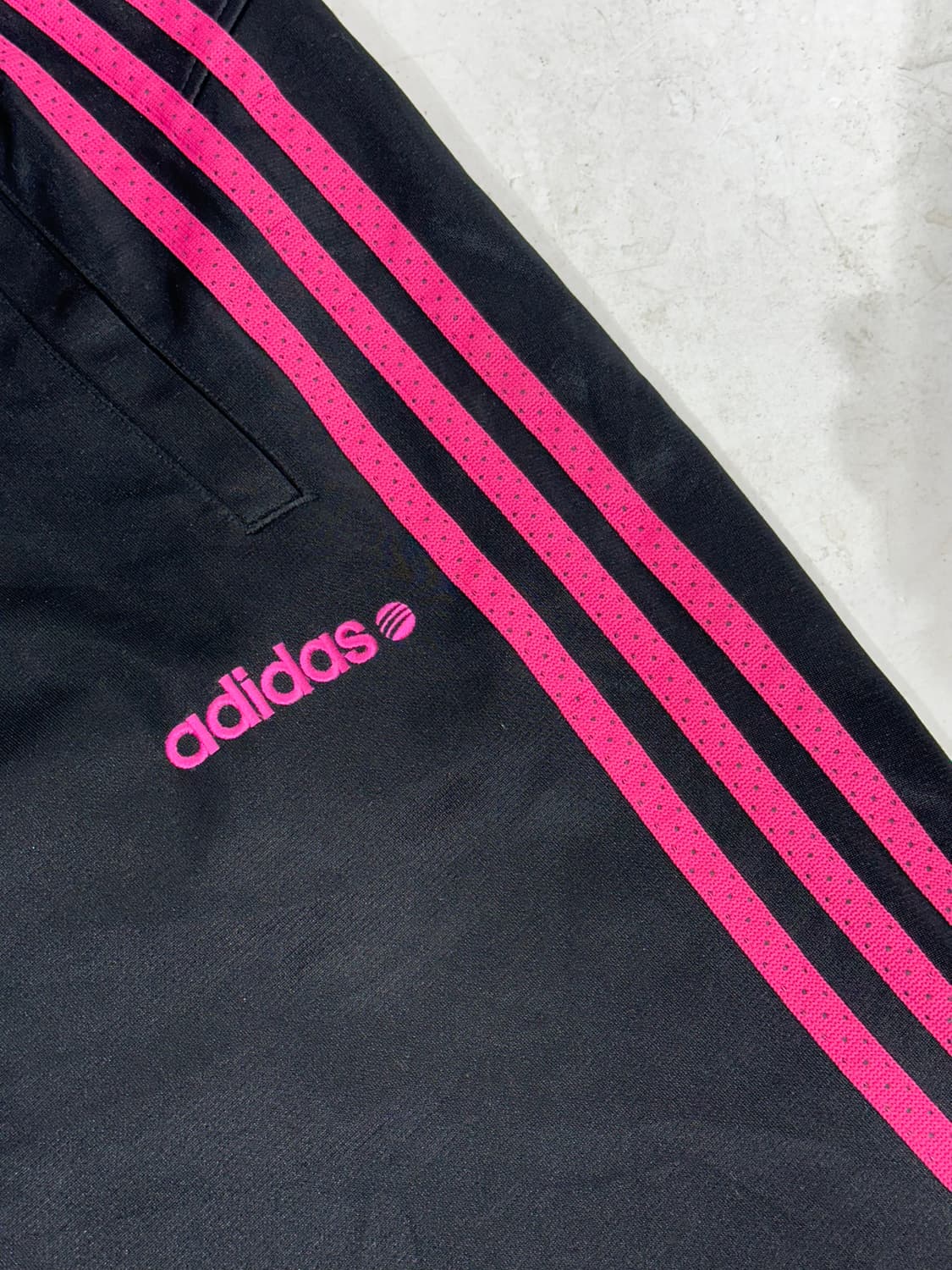 아디다스 블랙 부츠컷 대대장 핑크 삼선 추리닝 바지 트레이닝 팬츠 S 상품이미지6