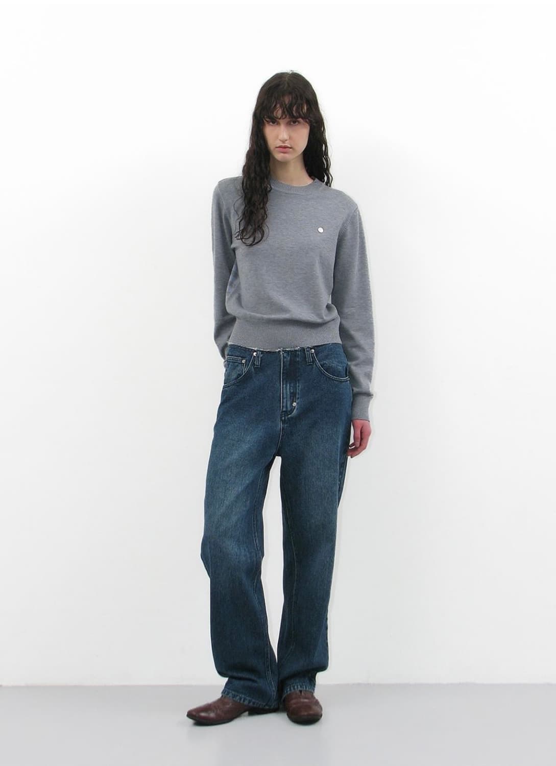 파르티멘토 우먼 cut off waist dot pants 상품이미지6