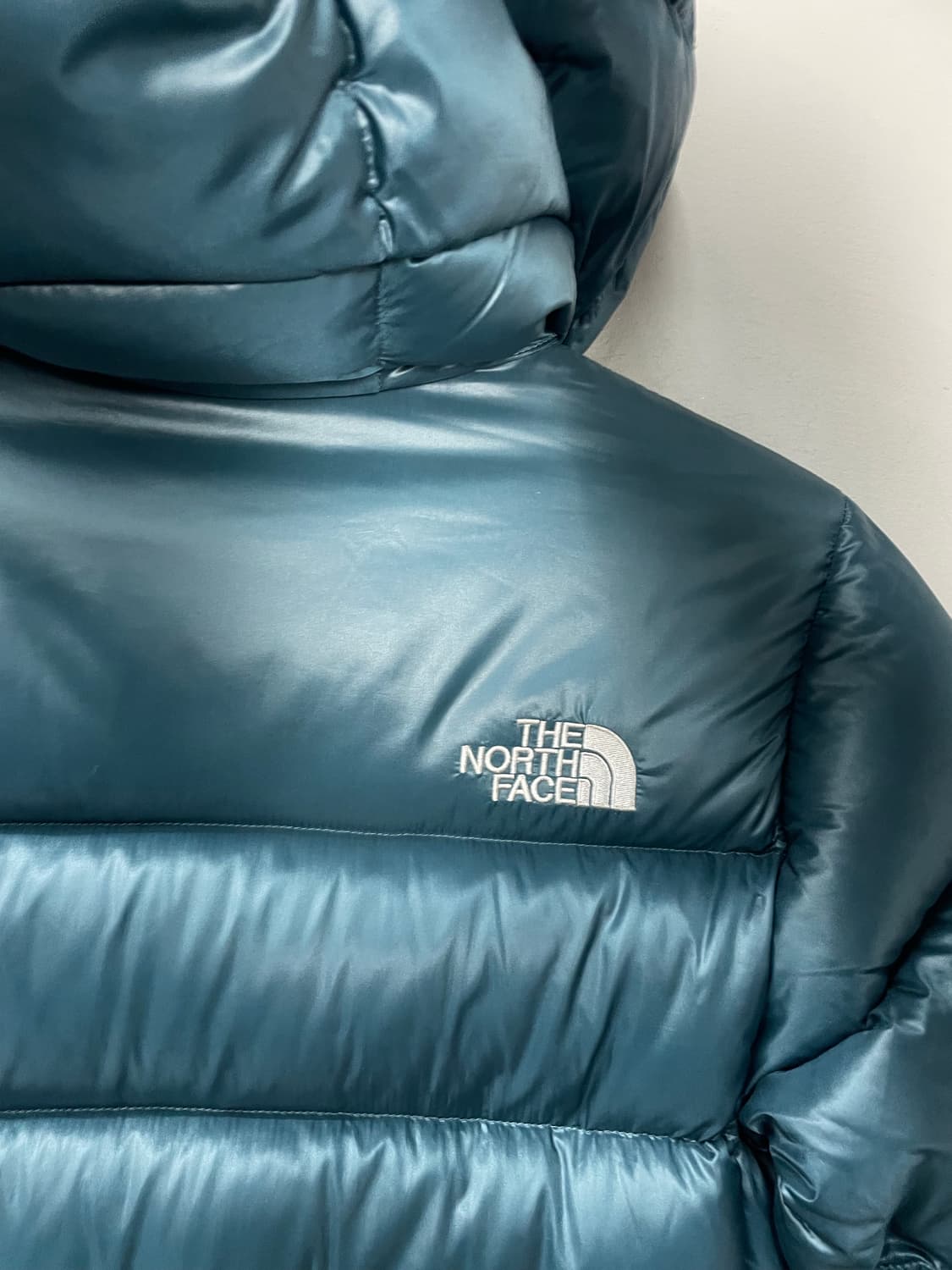 노스페이스 700 구스다운 청록 패딩 H1731 상품이미지5