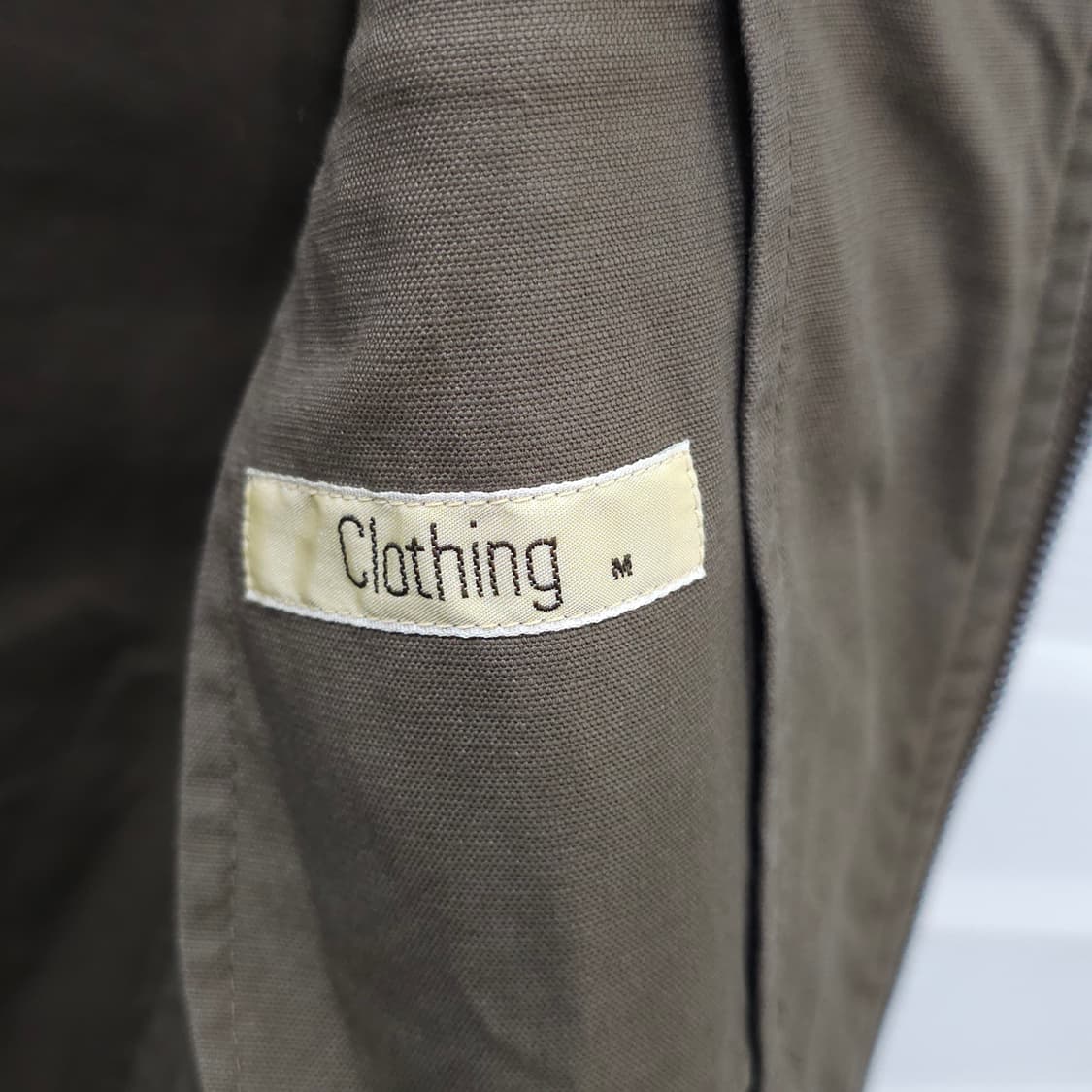 일본 Clothing 코튼 집업 라이더 자켓- M 상품이미지7