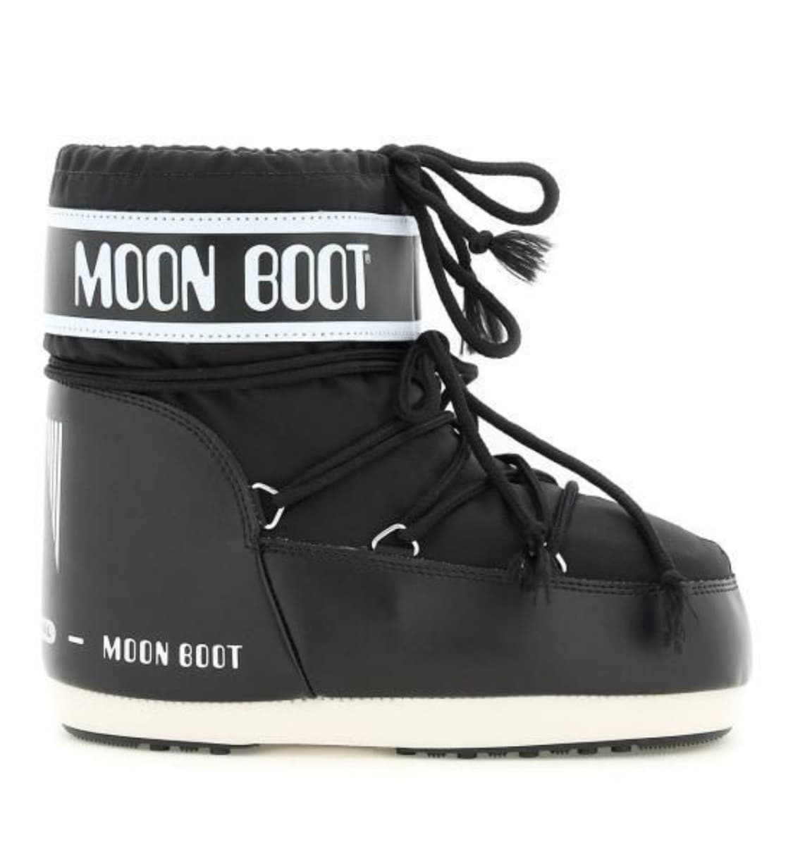 문부츠 36-38 아이콘 로우 나일론 부츠 블랙 상품이미지1