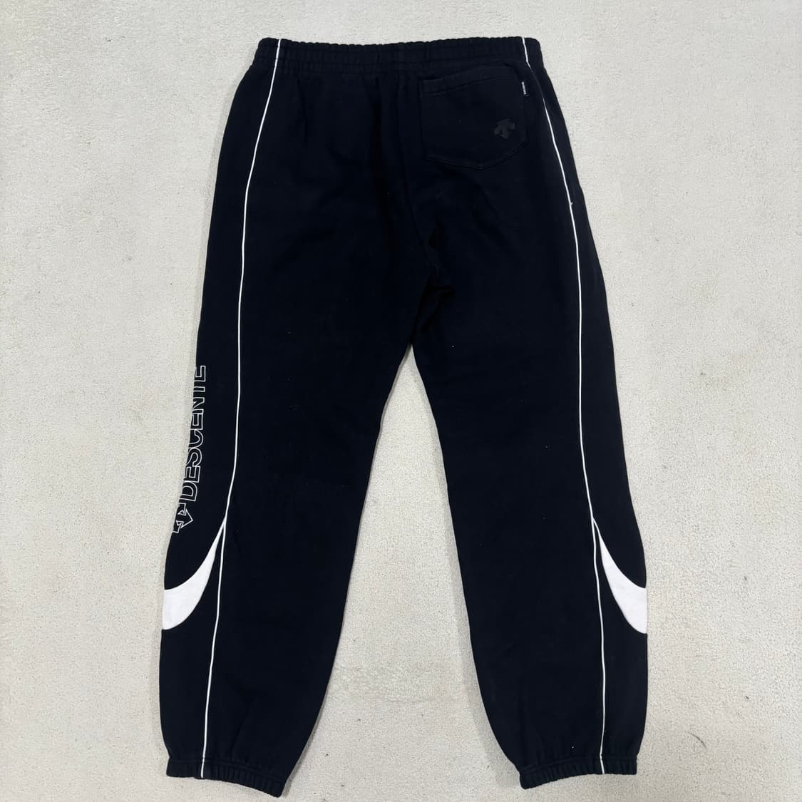 L 데상트 블랙 스웻 조거 팬츠 1210-2 상품이미지2