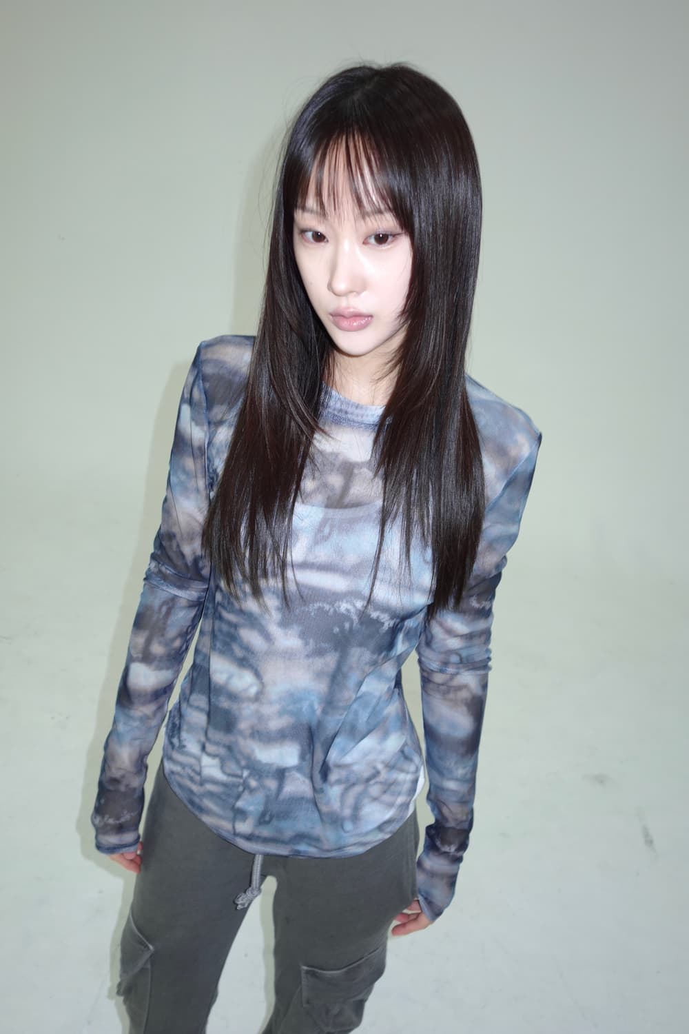 타이다이 시스루 티 상품이미지1