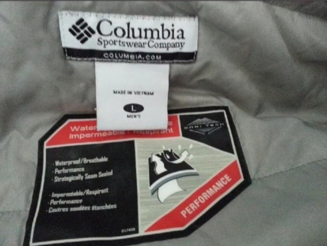 컬럼비아 옴니테크 기능성 자켓 L 100 (겨울용) 상품이미지4