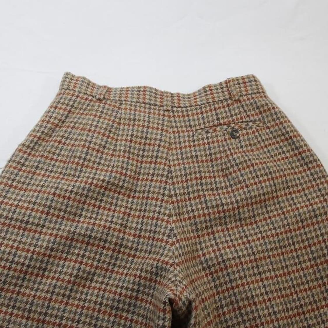 RAFAH 하운즈투스 체크 모직 반바지 (여성용 28) 상품이미지7