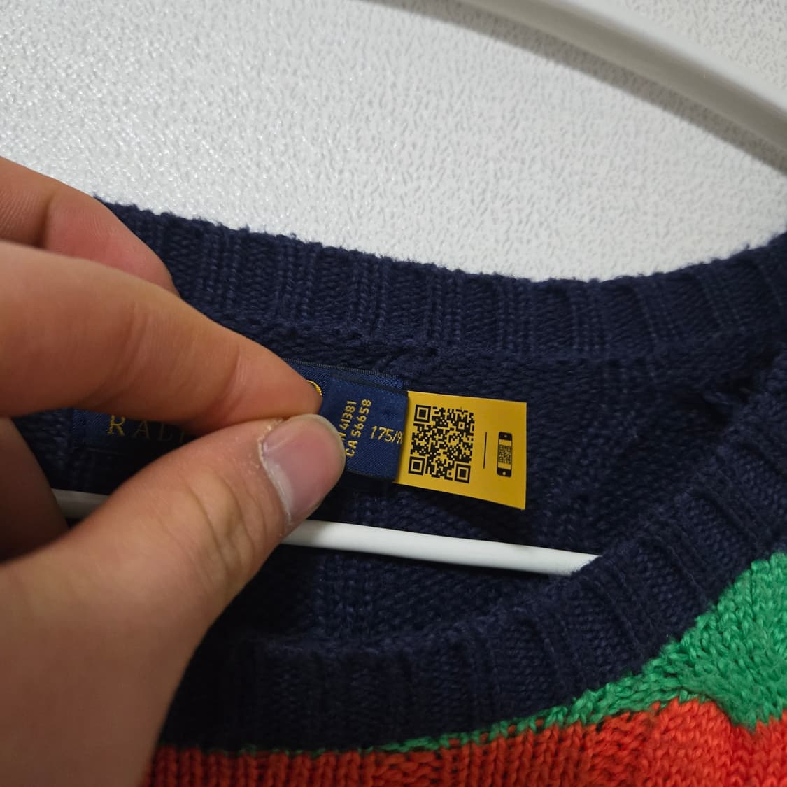 폴로랄프로렌 코튼 스트라이프 니트 / 남성 니트 / 남자 니트  상품이미지3