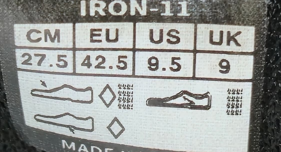 NSR 275mm- 아이언 11 평페달 자전거 2단다이얼 슈즈 상품이미지7