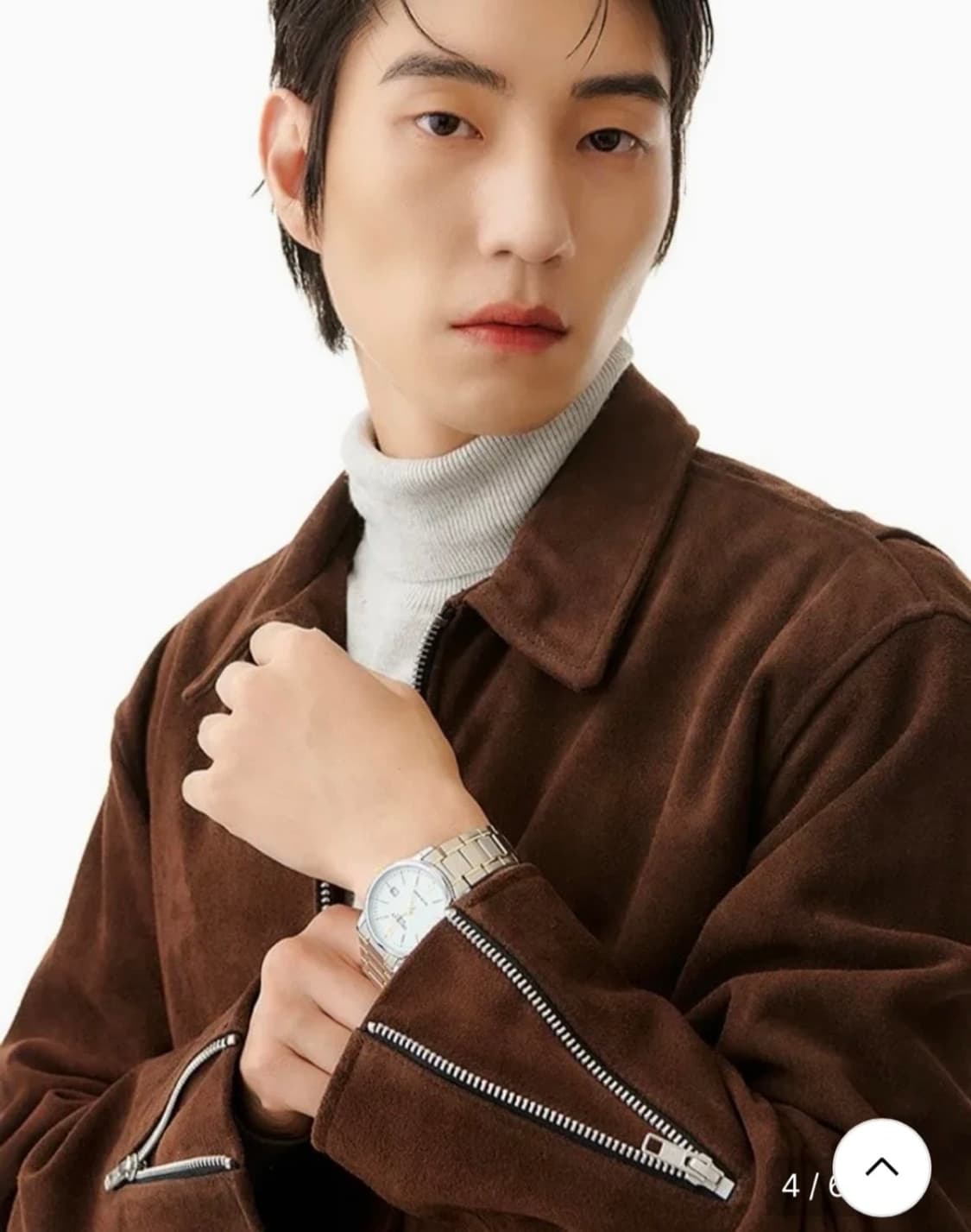 앤드로스 브라운 스웨이드 자켓 상품이미지3