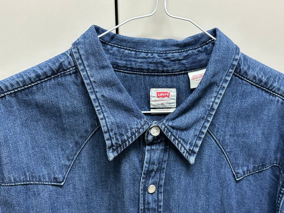 리바이스 바스토우 웨스턴 데님 셔츠 XL 상품이미지2