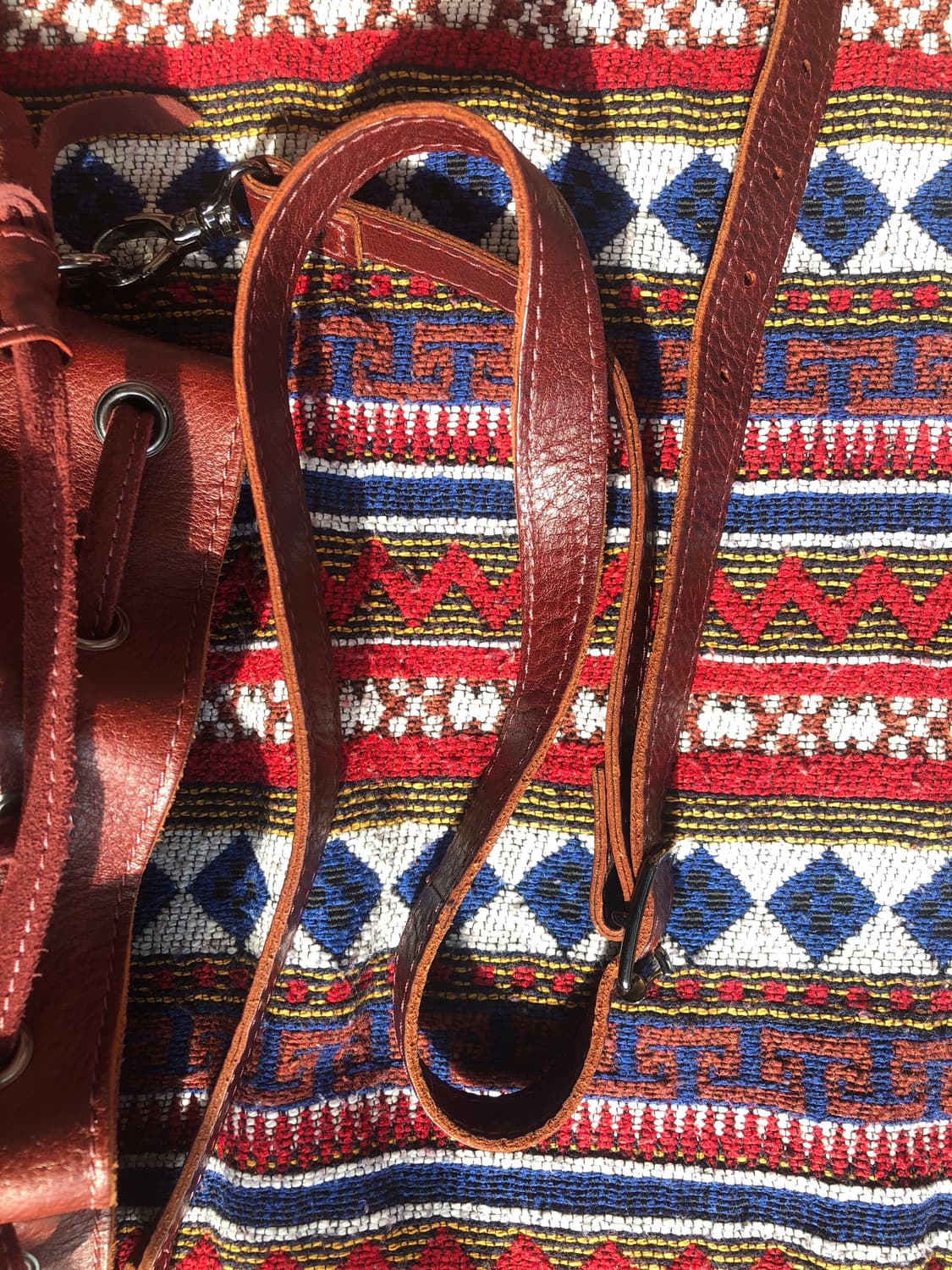 닥터마틴 레더 버킷백 복조리 가방 상품이미지7