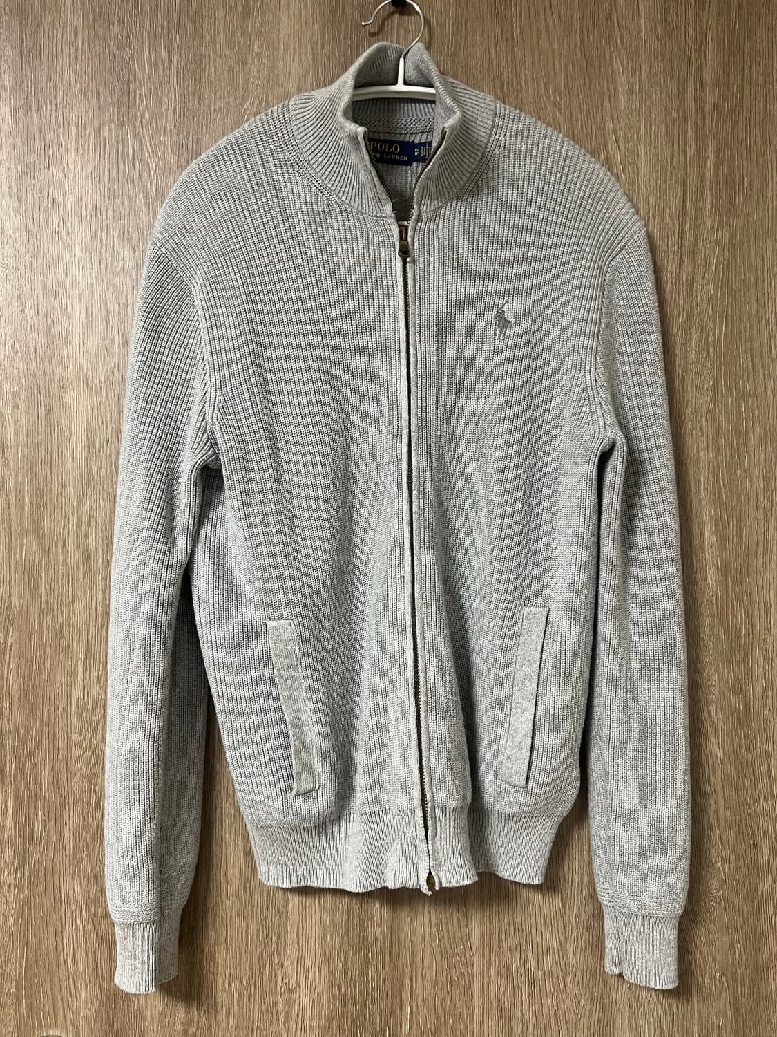 폴로랄프로렌 풀집업 골지 니트 스웨터 상품이미지1