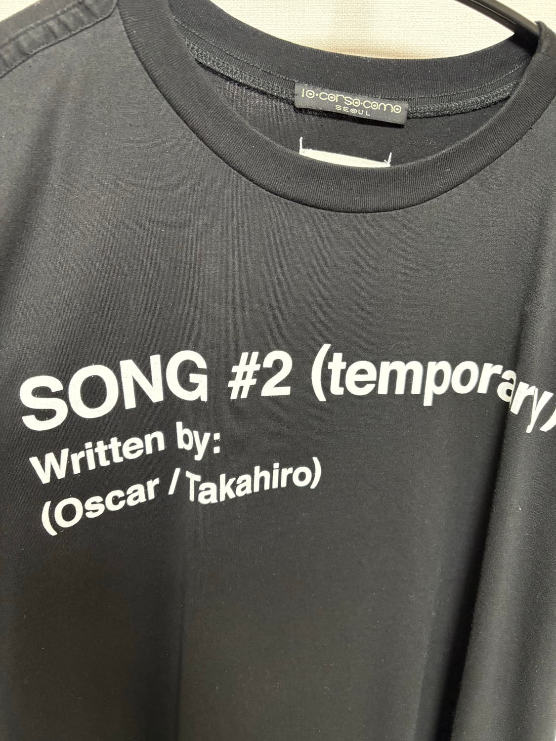 타카히로미야시타 더 솔로이스트 반팔 블랙 50 상품이미지2