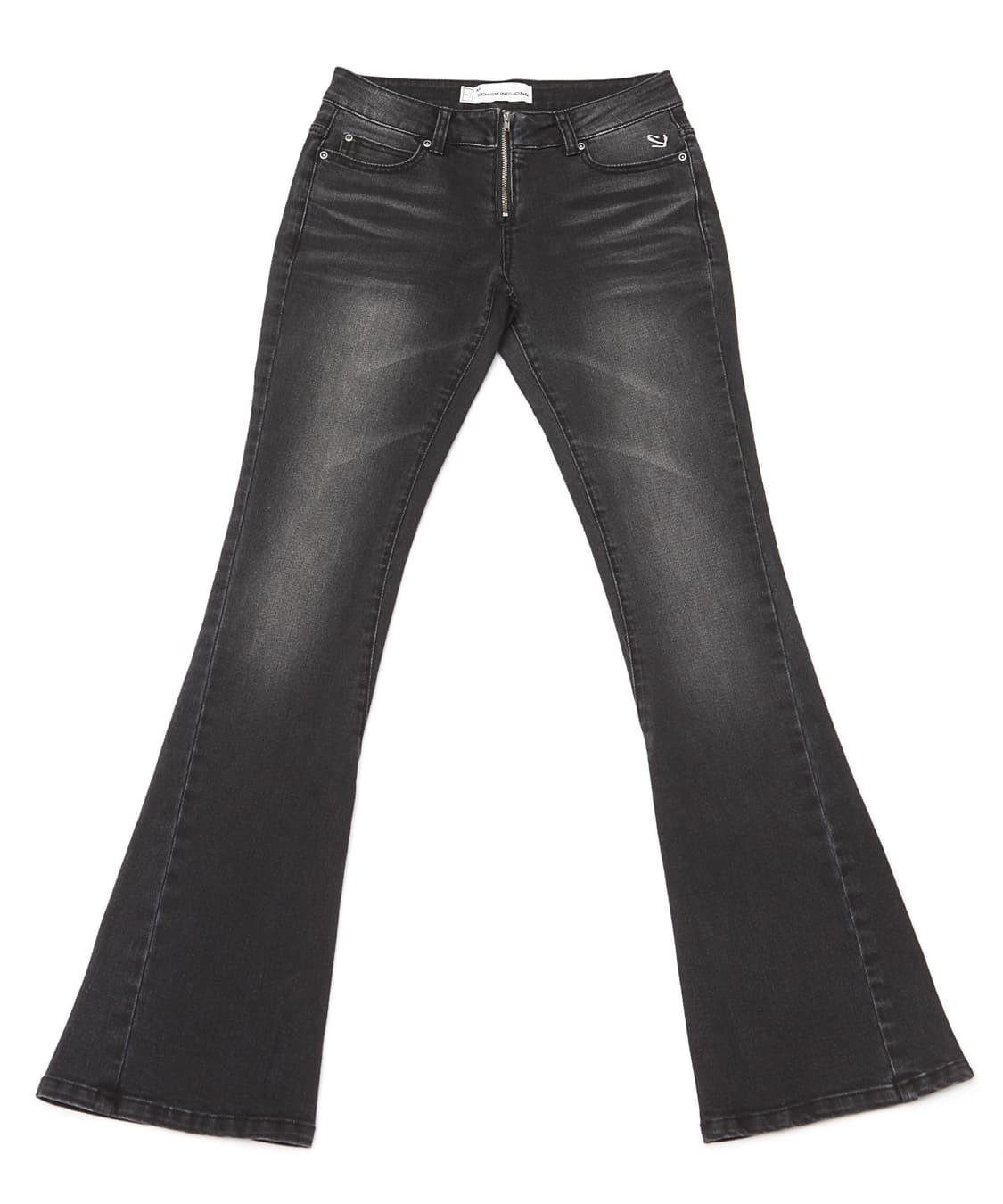 새상품 Cross back flare jeans black [M/S] 상품이미지1