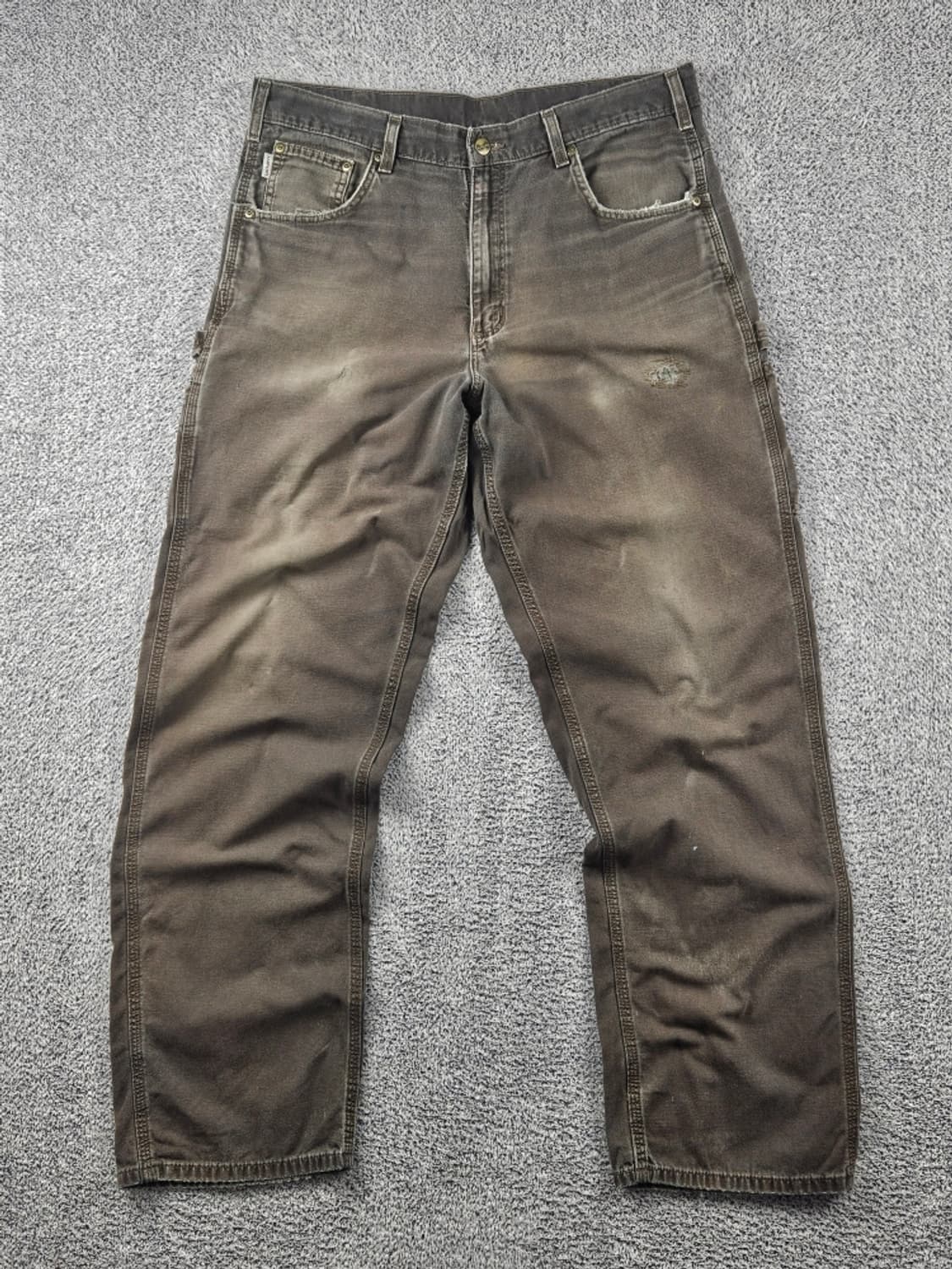 칼하트 리페어 덕캔버스 카펜터 워크 팬츠 (36 X 34) / 11306 상품이미지1