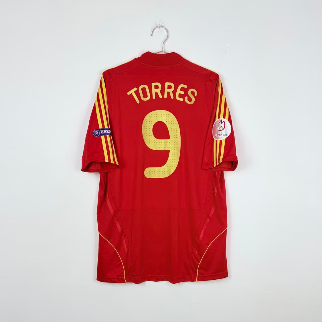 08-10 스페인 국대 홈 토레스 유니폼 상품이미지1