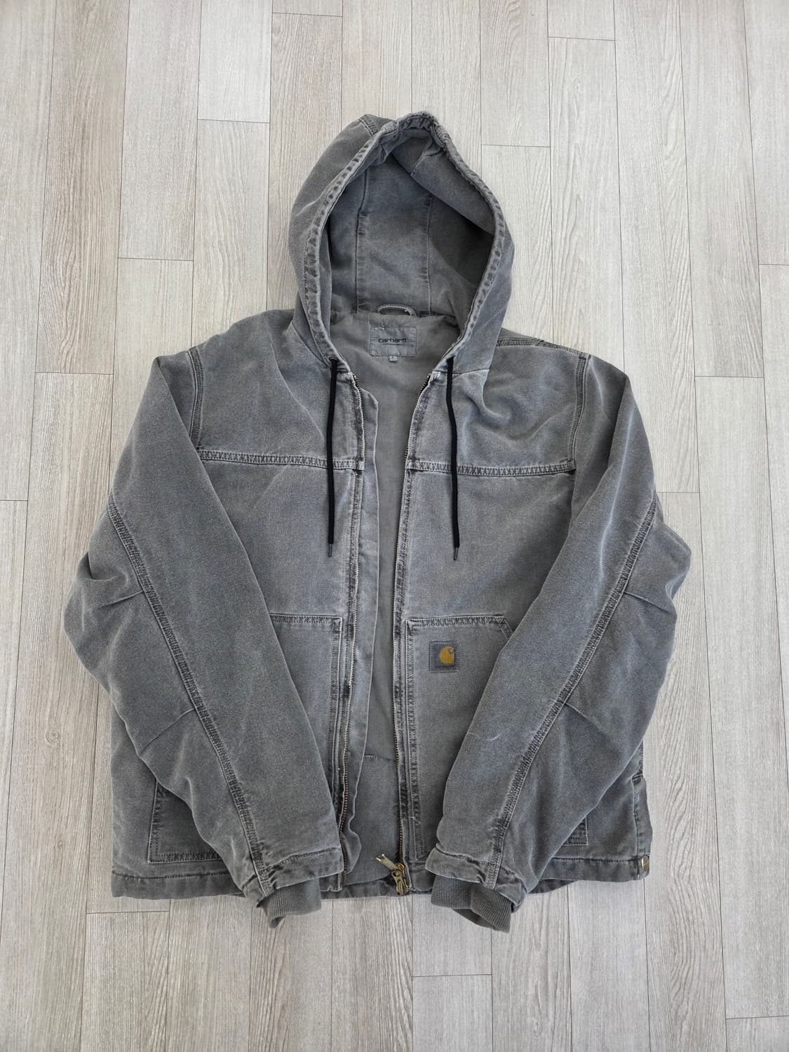 칼하트WIP 알링자켓 페이디드 블랙 L, 105-110 상품이미지8