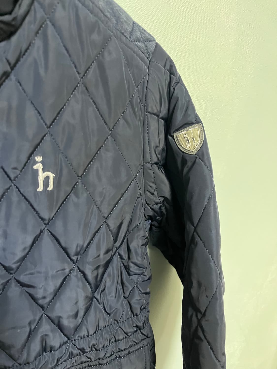 헤지스 키즈 네이비 퀼팅 자켓 상품이미지3