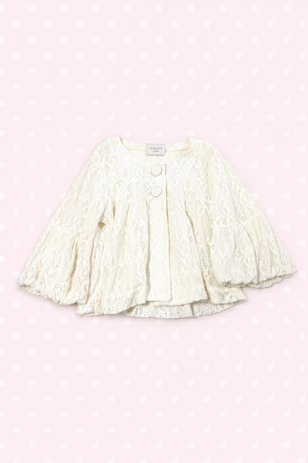 레이빔즈 모리걸 레이스 가디건  상품이미지1