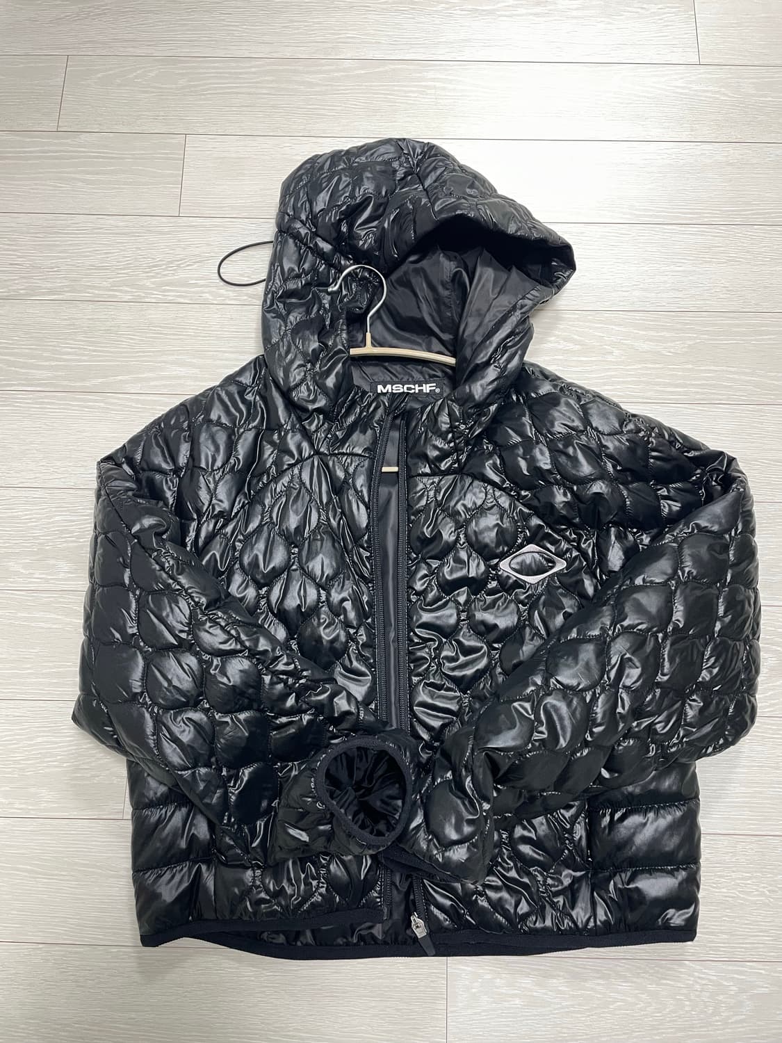 미스치프 롬버스 퀄팅 패딩 m 상품이미지1