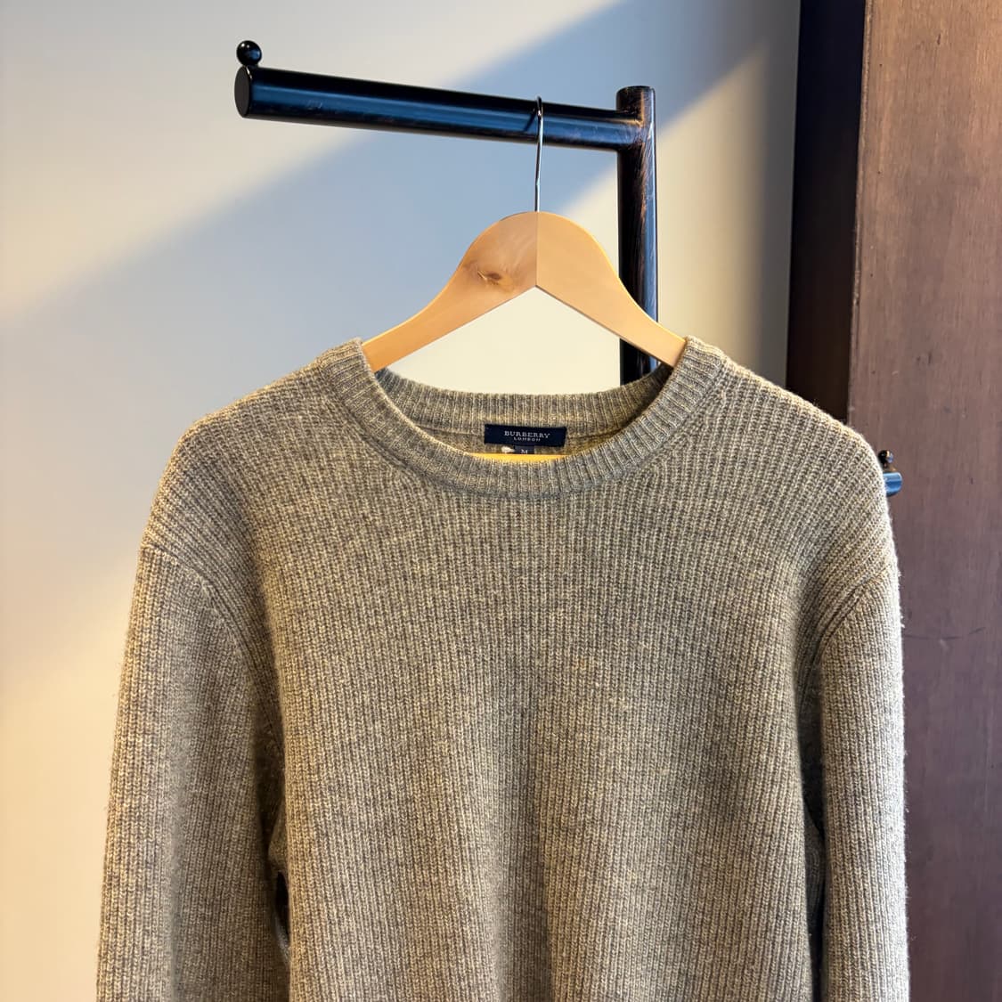 15686 - 버버리 엘보 패치 울 니트 (울 100%) 상품이미지1