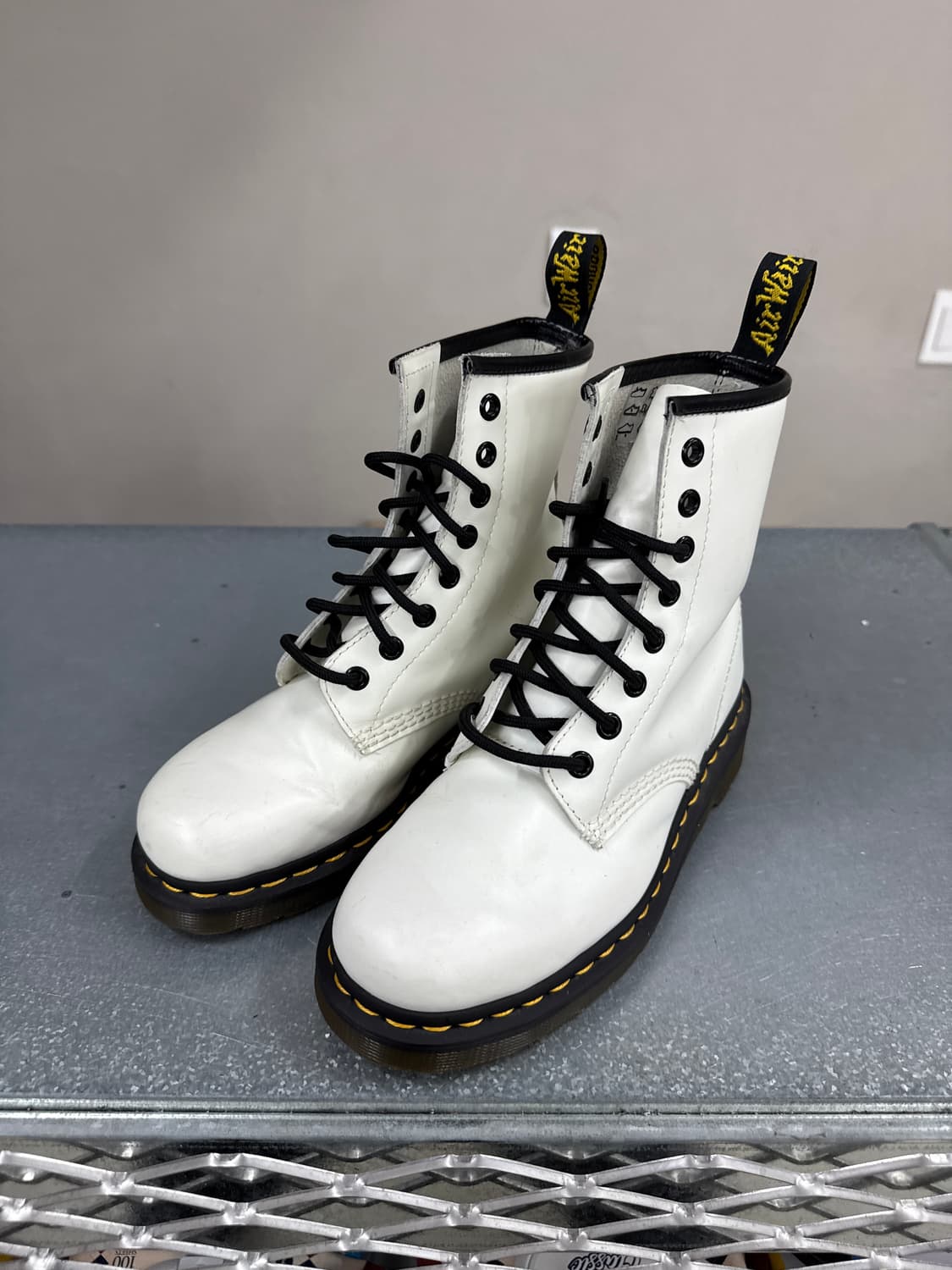 닥터마틴 1460 화이트 UK4 상품이미지2