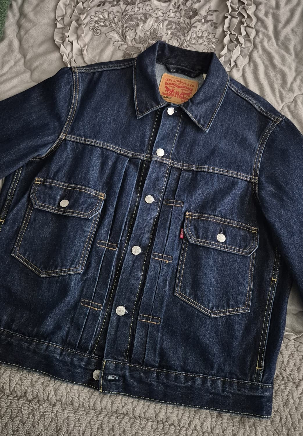 리바이스 타입2 트러커자켓 인디고 M 상품이미지1